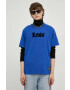 Levi's Памучна тениска с апликация - Pepit.bg