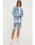 Levi's Памучна тениска в бяло с принт - Pepit.bg