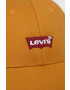 Levi's Шапка с козирка в бежово с принт - Pepit.bg