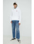 Levi's Суичър в бяло с качулка с изчистен дизайн - Pepit.bg