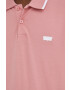 Levi's Тениска с яка в розово с апликация - Pepit.bg