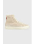 Levi's Велурени кецове Decon Plus Mid S в бежово D6541.0003 - Pepit.bg