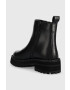 Liu Jo Кожени боти Pink 214 в черно с платформа SF2057P010222222 - Pepit.bg