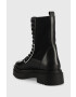 Liu Jo Кожени кубинки Love 22 в черно с платформа SF2171TX21822222 - Pepit.bg
