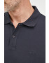 Liu Jo Памучна тениска с яка - Pepit.bg