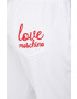 Love Moschino Анцуг дамски в бяло - Pepit.bg
