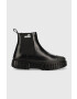 Love Moschino Боти челси в черно с платформа - Pepit.bg