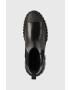 Love Moschino Боти челси в черно с платформа - Pepit.bg