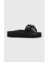 Love Moschino Чехли в черно JA28524G0GIE0000 - Pepit.bg