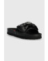 Love Moschino Чехли в черно JA28524G0GIE0000 - Pepit.bg