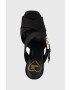 Love Moschino Чехли Sabotd Quadra 120 в черно JA2809CG1G - Pepit.bg