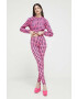 Love Moschino Клин в розово с десен - Pepit.bg