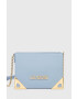 Love Moschino Кожена чанта в синьо - Pepit.bg