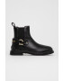 Love Moschino Кожени боти челси - Pepit.bg