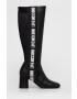 Love Moschino Кожени ботуши - Pepit.bg