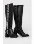 Love Moschino Кожени ботуши - Pepit.bg