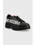 Love Moschino Кожени кецове - Pepit.bg