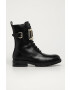 Love Moschino Кожени кубинки - Pepit.bg