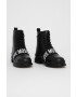 Love Moschino Кожени кубинки - Pepit.bg