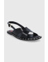 Love Moschino Кожени сандали - Pepit.bg