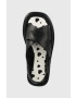 Love Moschino Кожени сандали в черно JA16263G0GIE100A - Pepit.bg