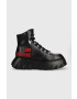 Love Moschino Кубинки в черно с платформа - Pepit.bg