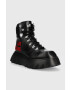 Love Moschino Кубинки в черно с платформа - Pepit.bg