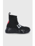 Love Moschino Обувки в черно с платформа - Pepit.bg