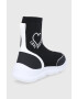 Love Moschino Обувки в черно с равна подметка - Pepit.bg