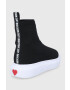 Love Moschino Обувки в черно с платформа - Pepit.bg