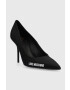 Love Moschino Обувки с висок ток в черно JA10089G0GIM0000 - Pepit.bg