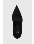 Love Moschino Обувки с висок ток в черно JA10089G0GIM0000 - Pepit.bg