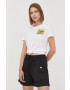 Love Moschino Памучен къс панталон - Pepit.bg