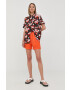 Love Moschino Памучен къс панталон - Pepit.bg