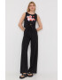 Love Moschino Памучен топ - Pepit.bg