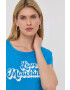 Love Moschino Памучна тениска - Pepit.bg
