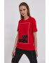 Love Moschino Памучна тениска - Pepit.bg