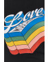 Love Moschino Памучна тениска в черно - Pepit.bg