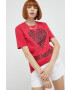 Love Moschino Памучна тениска - Pepit.bg