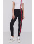 Love Moschino Панталон дамски в черно с принт - Pepit.bg