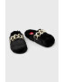 Love Moschino Пантофи в черно - Pepit.bg