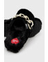 Love Moschino Пантофи в черно - Pepit.bg