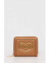Love Moschino Портмоне дамски в кафяво - Pepit.bg