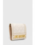 Love Moschino Портмоне дамски в бежово - Pepit.bg