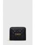 Love Moschino Портмоне дамски в черно - Pepit.bg