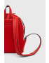 Love Moschino Раница в червено малък размер с апликация - Pepit.bg