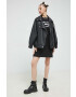 Love Moschino Рокля в черно къс модел със стандартна кройка - Pepit.bg