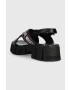Love Moschino Сандали в черно с платформа JA16186G0GIX200A - Pepit.bg