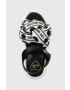 Love Moschino Сандали в черно с платформа JA16256G0GIW010A - Pepit.bg