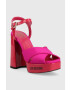 Love Moschino Сандали San Lod Quadra 120 в розово JA1605CG1G - Pepit.bg